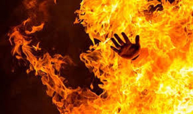 जङ्गलमा लागेकाे आगाे निभाउने क्रममा घाइतेको मृत्यु