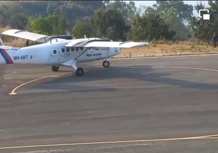 नेपाल वायुसेवा निगमको  विमानले  गुल्मीको रेसुंगा विमानस्थलमा सफलतापूर्वक परीक्षण  उडान गर्यो।