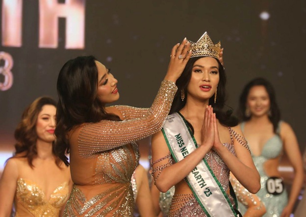 यस वर्षको मिस नेपाल-२०२३ काे उपाधि श्रीच्छा प्रधानलाई