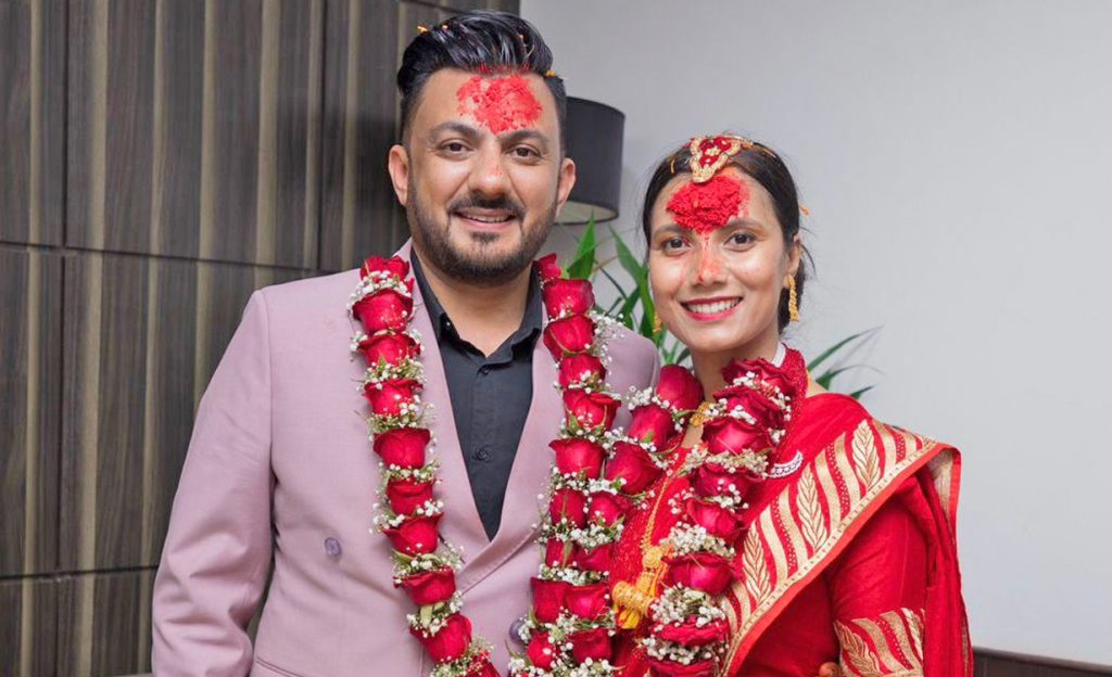 राष्ट्रिय स्वतन्त्र पार्टी (रास्वपा)की सांसद सोबिता गौतम विवाह बन्धनमा