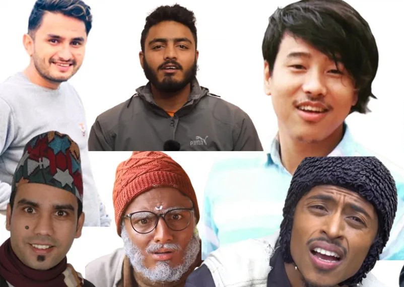 हास्य कलाकार  'राजु मास्टर' ‘बल्छी ध्रुबे’ सहित ८ जना पक्राउ