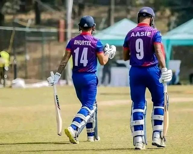 आइसिसी एकदिवसीय क्रिकेट विश्वकप छनोट प्रतियोगितामा नेपालको कीर्तिमानी साझेदारी।