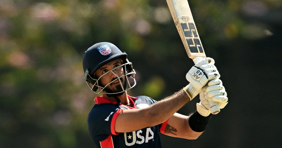 अमेरिकाले  नेपाललाई  दियो २०८ रनको लक्ष्य।