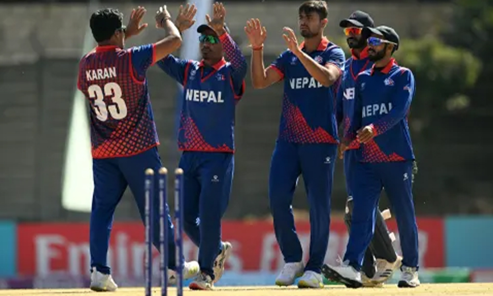 विश्वकप छनोटमा नेपालको  पहिलो जित ,नेपालले अमेरिकालाई  ६  विकेटले हरायो।