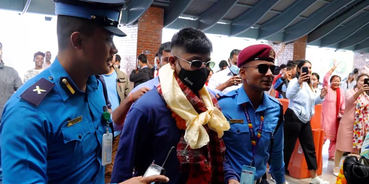 राष्ट्रिय क्रिकेटर सन्दीप पाकिस्तान प्रस्थान