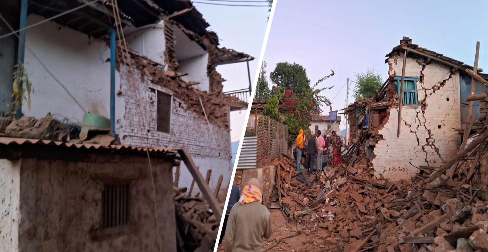 शुक्रबार राति आएको भूकम्पमा जाजरकोट र रुकुममा मात्रै १२८ जनाको ज्यान गयो तस्बिर सहित