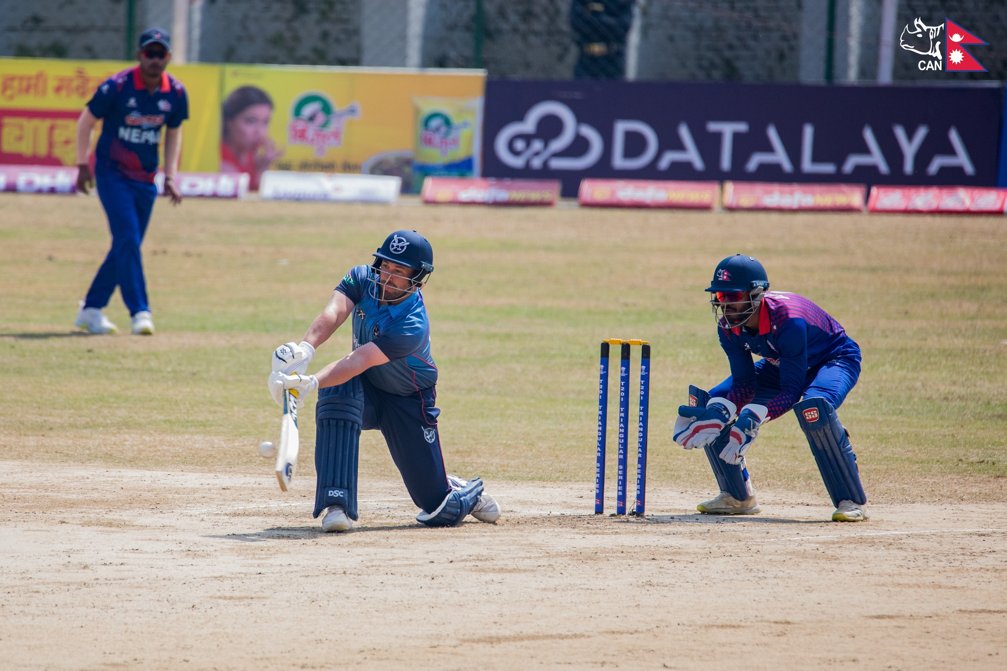 नेपाल नामीबियासँग २० रनले पराजित