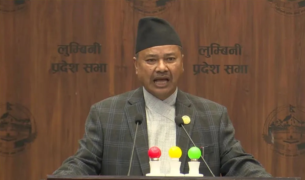 लुम्बिनी प्रदेशका मुख्यमन्त्री डिल्लीबहादुर चौधरीले पदबाट दिए राजीनामा