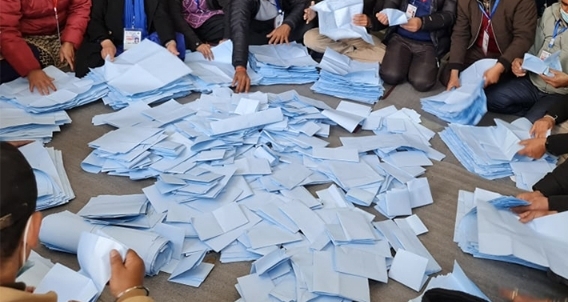 इलाम-२ मा मतगणना बिहान ११ बजे शुरु हुने