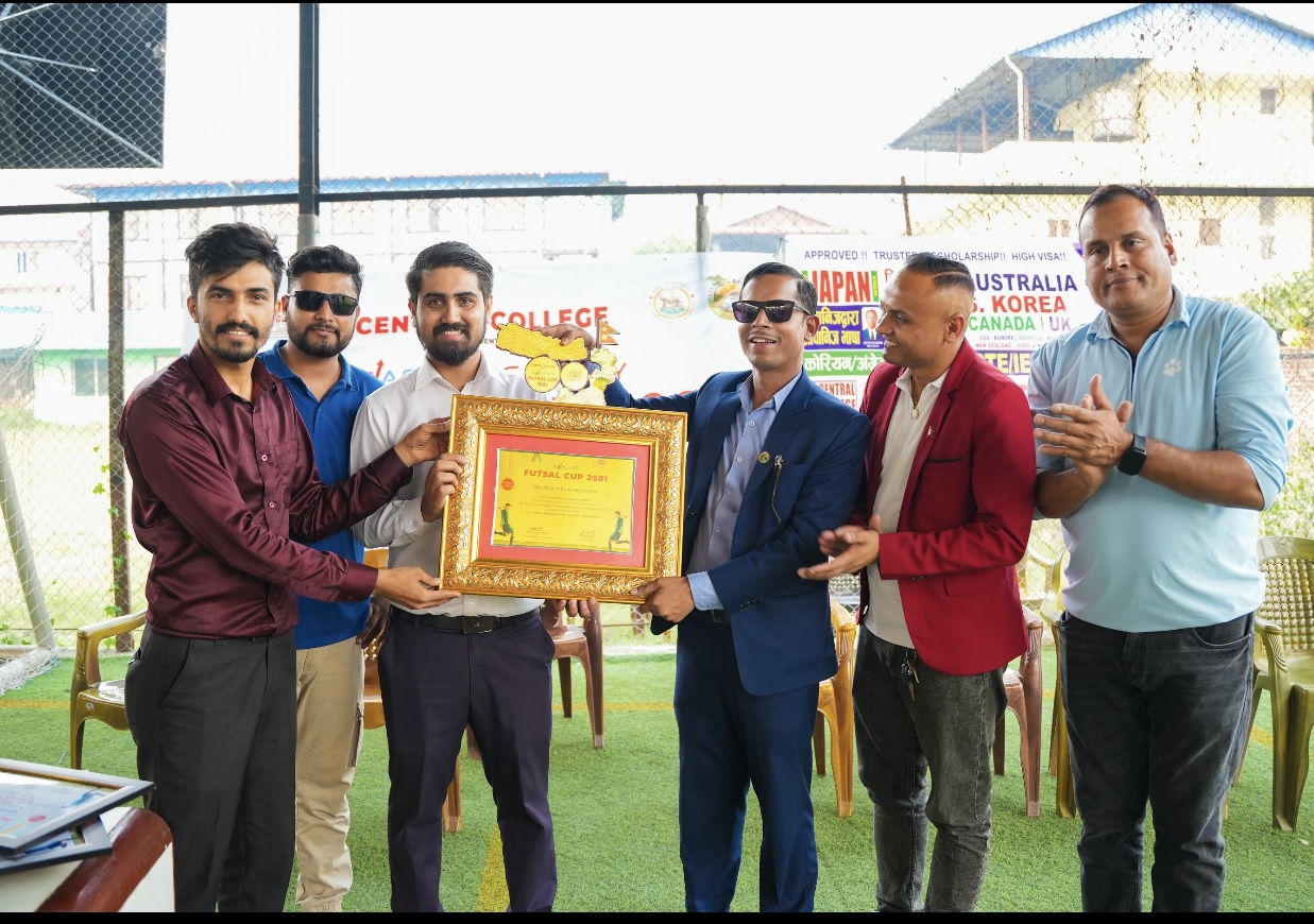 अन्तर आईटी कलेज फुटसल प्रतियोगिताको उपाधि हेटौंडा स्कुल अफ म्यानेजमेन्ट एण्ड सोसल साइन्सलाई