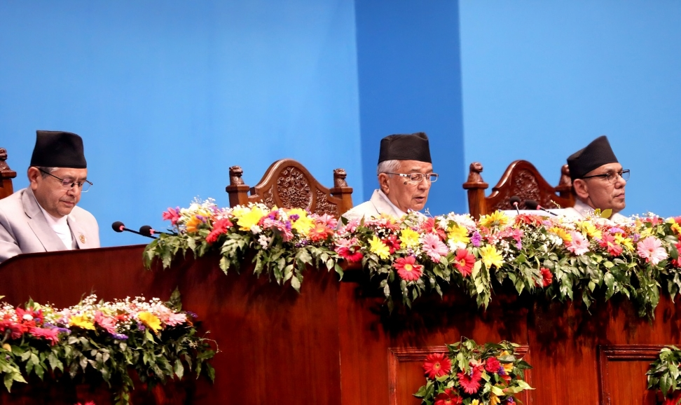 राष्ट्रपतिद्वारा सरकारको नीति तथा कार्यक्रम पेश: (पूर्णपाठ सहित)