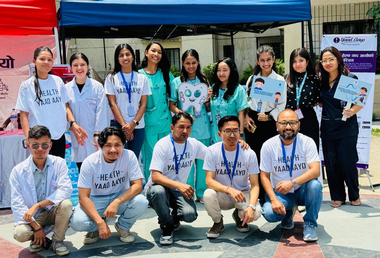 उपत्यकाका विभिन्न क्षेत्रमा स्वास्थ्य शिविर मार्फत मोवाइल एपबाट स्वास्थ्य सेवा प्रवाह