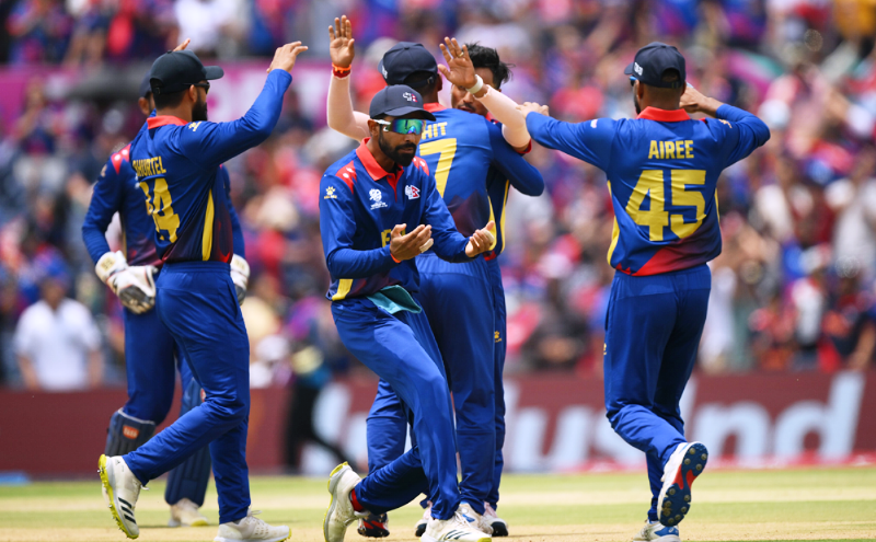 नेपाल दक्षिण अफ्रिकासँग एक रनले पराजित