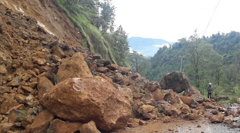 पहिरोले कालीगण्डकी करिडोर अवरुद्ध