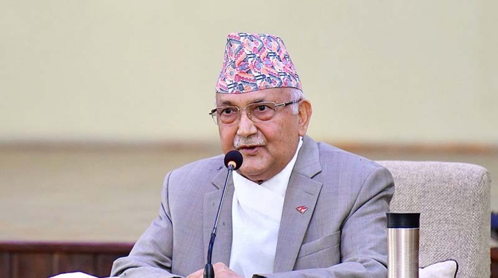 प्रधानमन्त्रीमा एमाले अध्‍यक्ष केपी शर्मा ओली नियुक्त