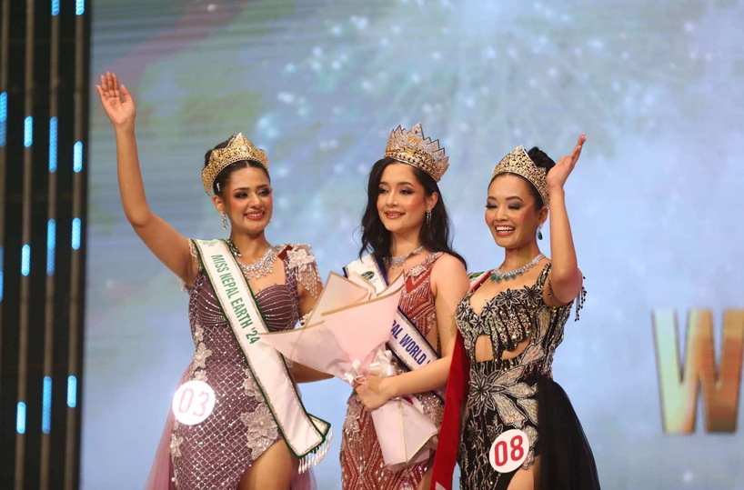 आश्माकुमारी केसीले जितिन् मिस नेपाल वर्ल्डको उपाधि