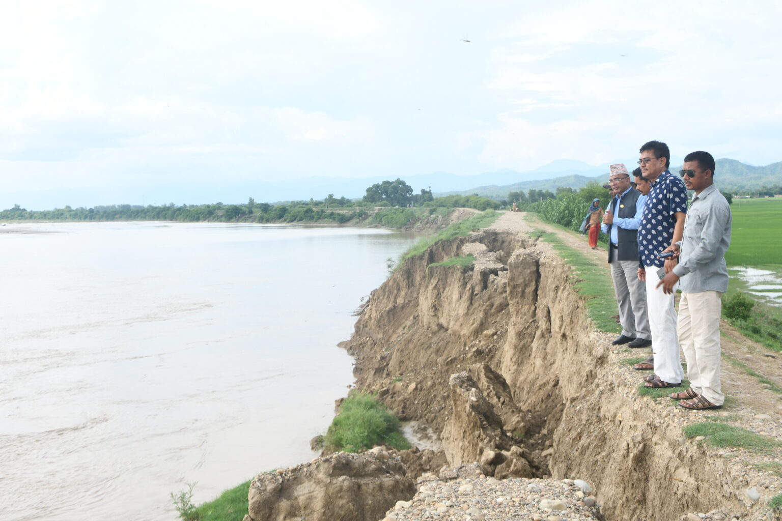 तटबन्ध पुनःनिर्माण नहुँदा दुई गाउँपालिकाका ६० हजार नागरिक डुवानको उच्च जोखिममा, राज्य कहिल्यै गम्भीर भएन