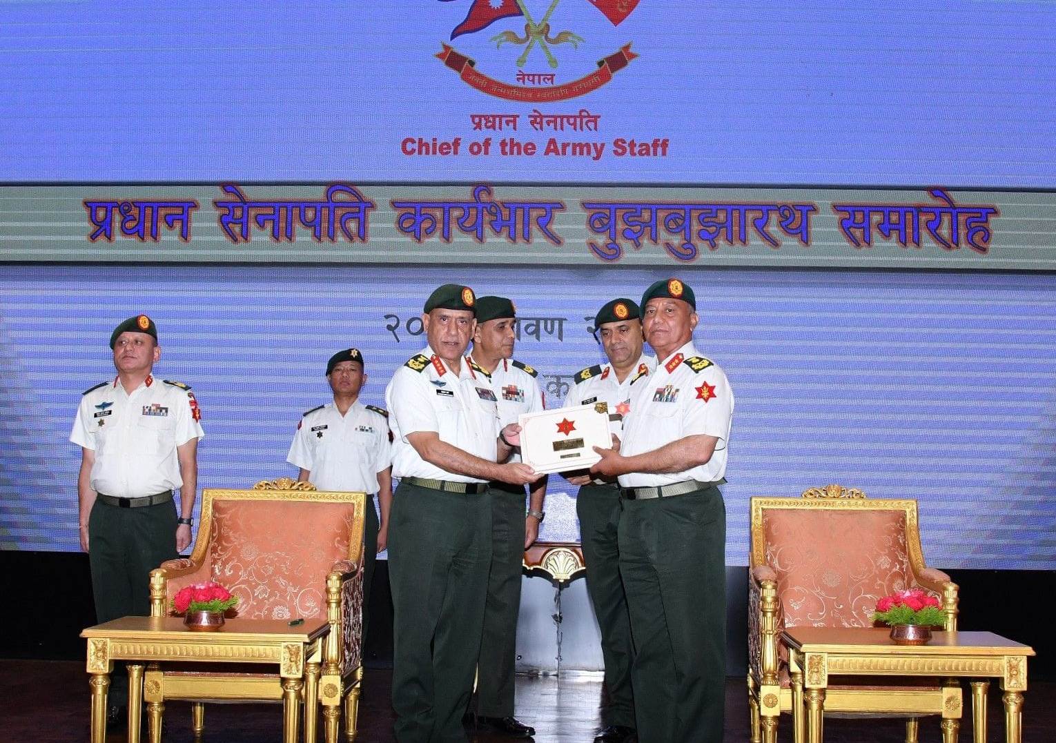 प्रधान सेनापतिको कार्यभार रथी सिग्देललाई