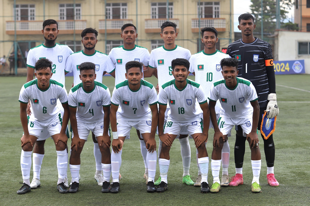 नेपाललाई हराउँदै बंगलादेशले जित्यो साफ यु–२० च्याम्पियनसिपको उपाधि