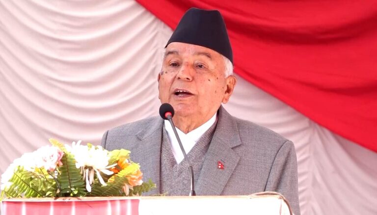 संविधानले विभेद र उत्पीडन अन्त्य गरी एकताको सूत्रमा आबद्ध गरेको छ: राष्ट्रपति पौडेल