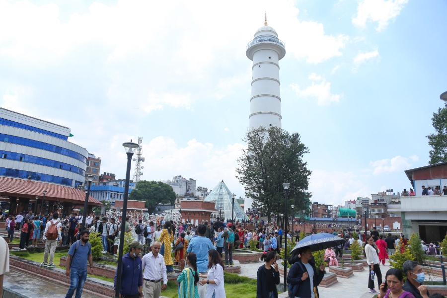 भूकम्पमा भत्किएको धरहराको पुनर्निर्माण पछि सर्वसाधारणका लागि खुला