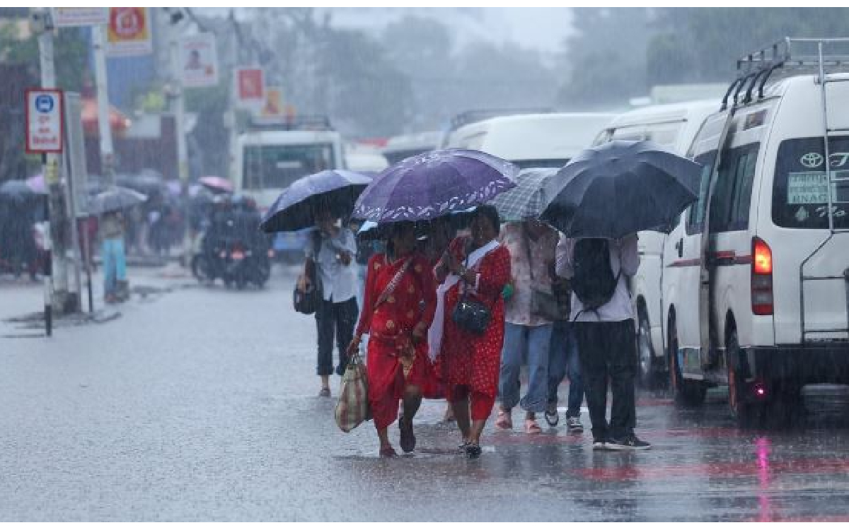 कोशी, बागमती, गण्डकी र लुम्बिनी प्रदेशमा भारी वर्षाको सम्भावना