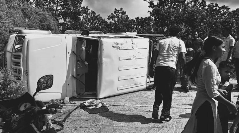 लमजुङमा जिप दुर्घटना, २१ जना घाइते