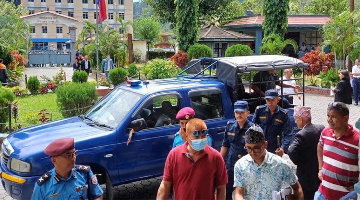 पूर्वडिआईजी छविलाल जोशीलाई बुटवल ल्याइयो