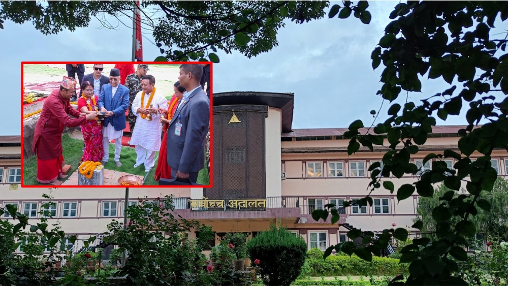 एमालेलाई  जग्गादानविरुद्ध सर्वोच्चको अल्पकालीन अन्तरिम आदेश