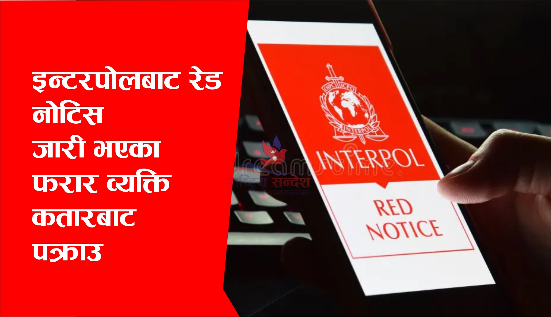 इन्टरपोलबाट रेड नोटिस जारी भएका फरार व्यक्ति कतारबाट पक्राउ