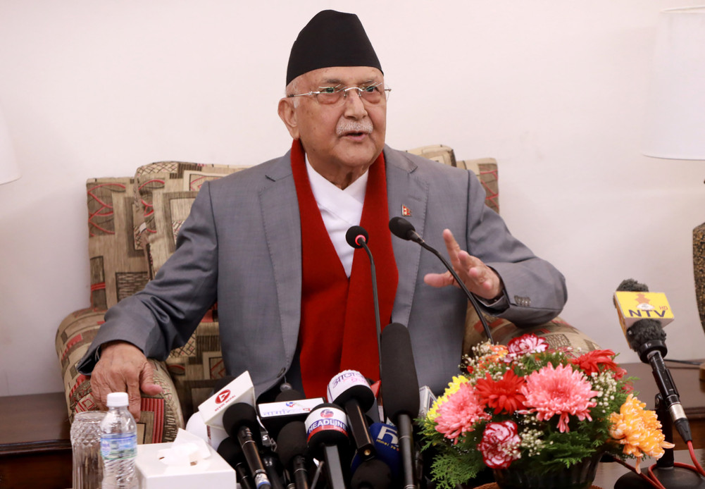 प्रधानमन्त्री  केपी शर्मा ओली स्वदेश फिर्ता ,चीनसँग कुनै ऋण  सम्झौता नगरेको दावी