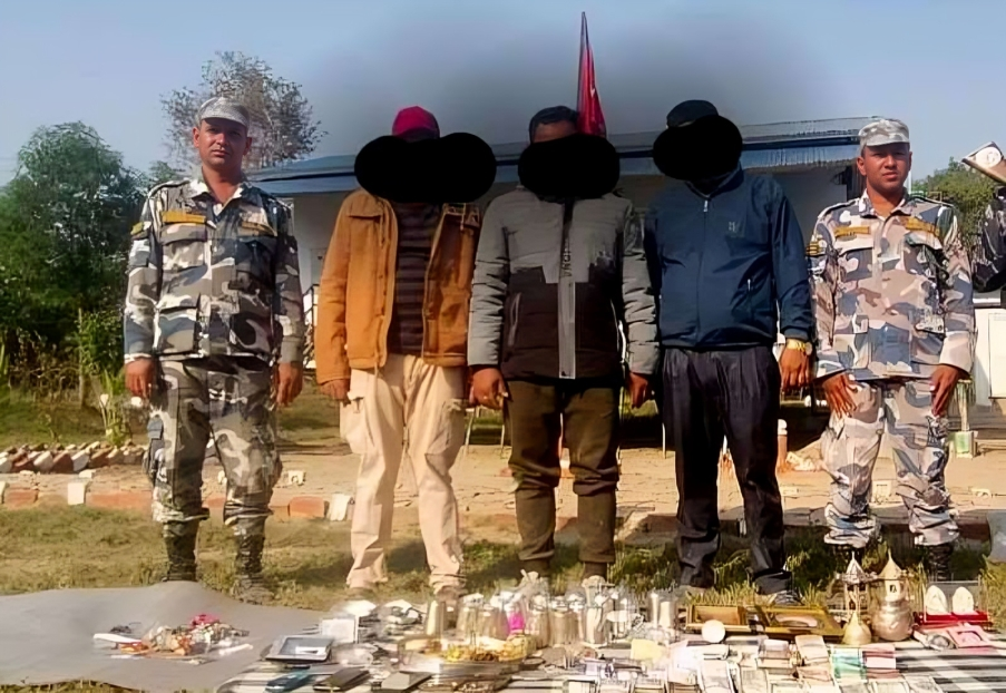 सुन, चाँदी र विदेशी मुद्रासहित कैलालीबाट तीनजना पक्राउ