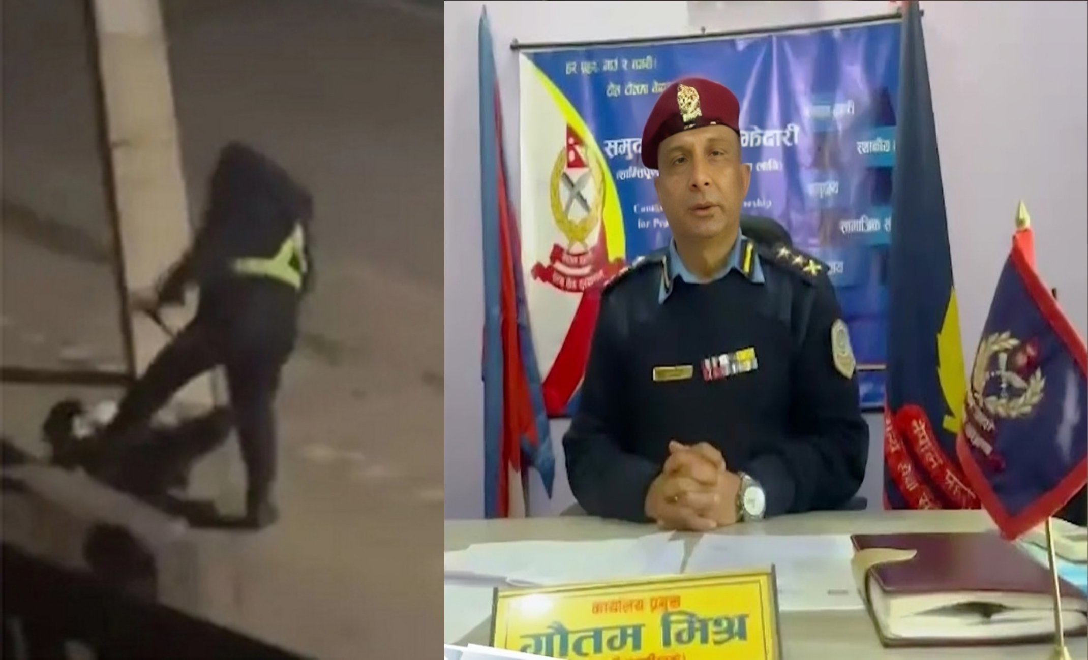 चितवनमा युवकलाई कुटपिट गर्ने प्रहरी निलम्बित