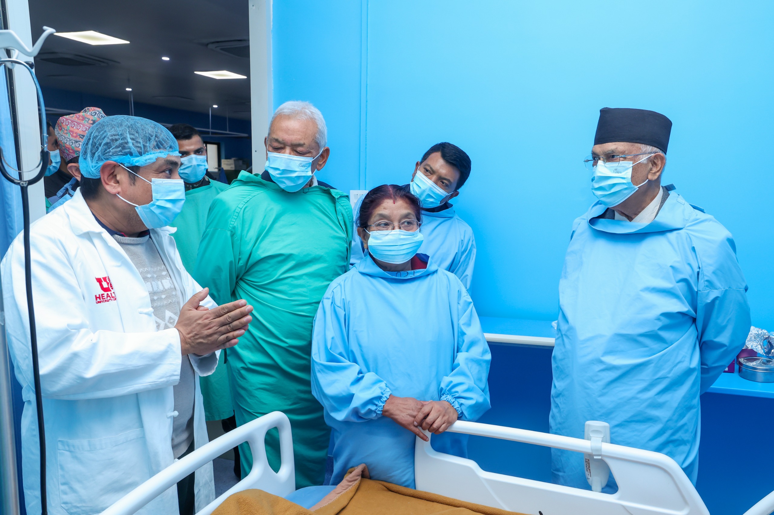 प्रधानमन्त्रीले लिए उपप्रधानमन्त्री पौडेल र मेयर आचार्यको स्वास्थ्य अवस्थाबारे जानकारी