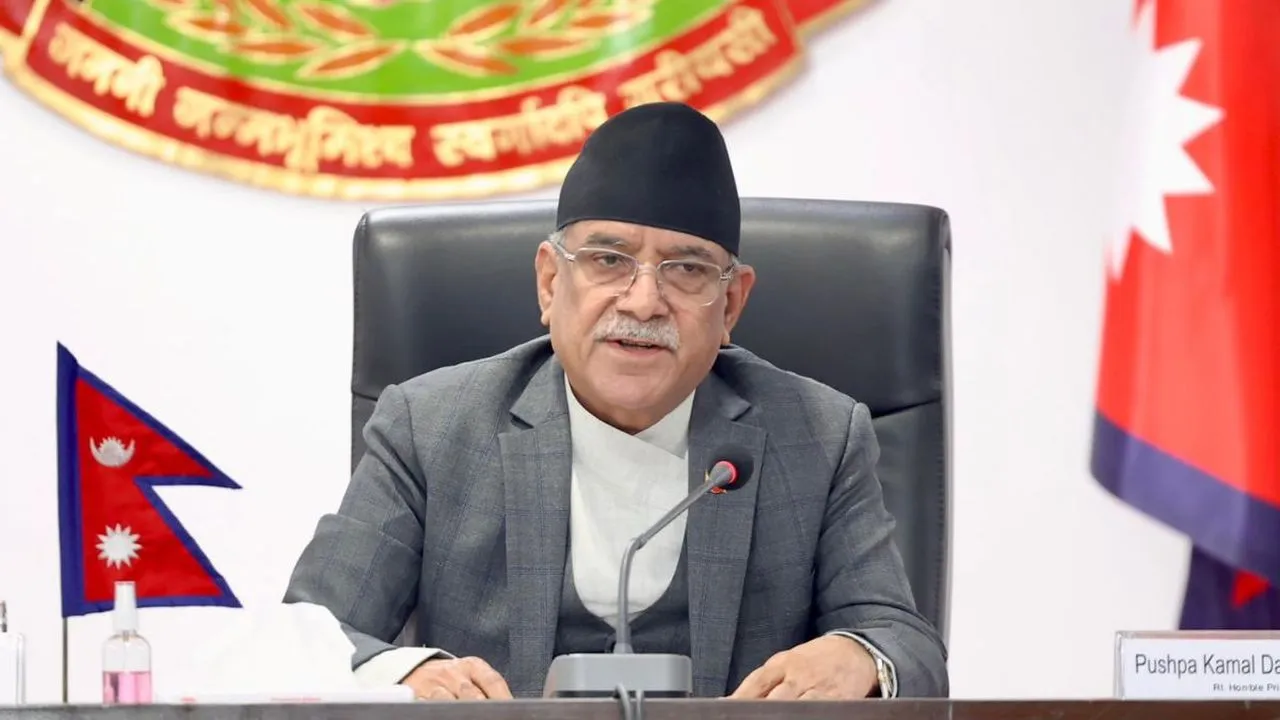 नेकपा माओवादी केन्द्रका अध्यक्ष प्रचण्डले आज प्रतिनिधिसभामा सम्बोधन गर्दै