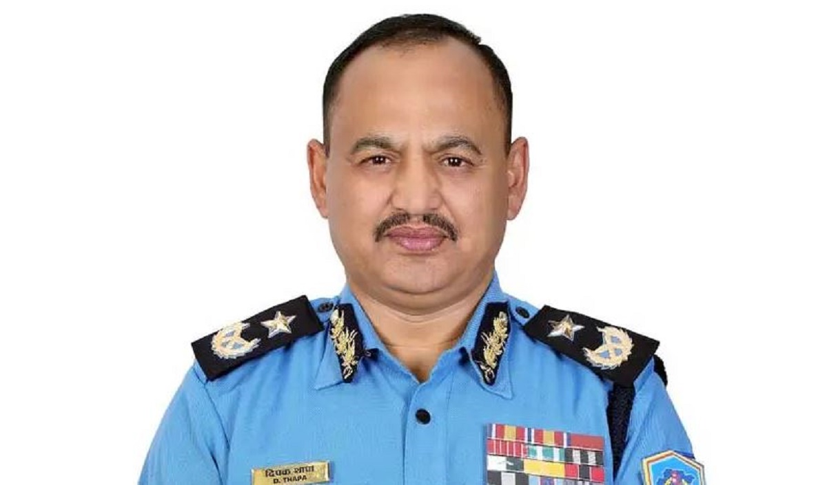 नेपाल प्रहरीको ३१औं महानिरीक्षकमा दीपक थापा नियुक्‍त
