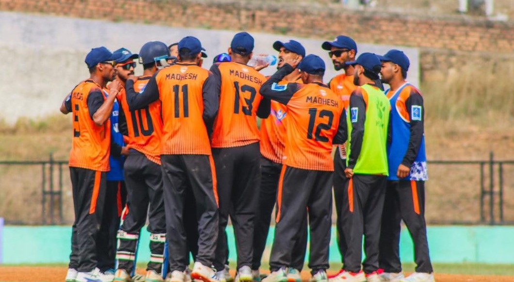 पिएम कपमा आर्मीलाई ३ विकेटले पराजित गर्दै मधेश प्रदेश  विजयी