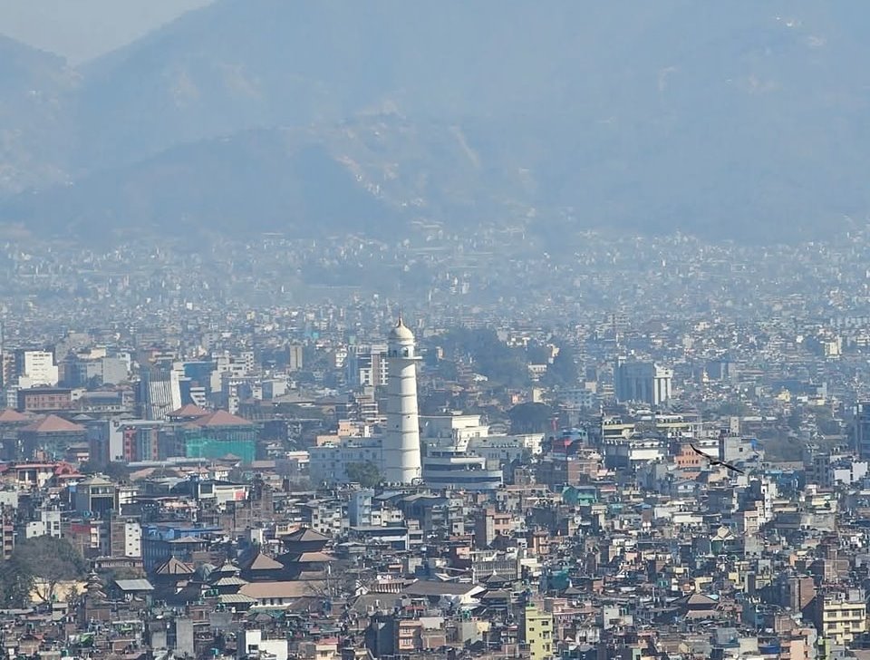 काठमाडौं विश्वको दोस्रो प्रदूषित शहरः स्वास्थ्य सतर्कता अपनाउन अनुरोध
