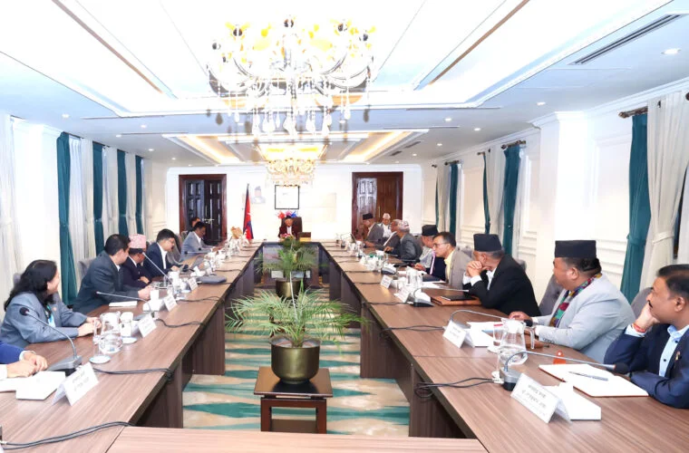 वैशाख १२ गते बजेट अधिवेशन आह्वान गर्न राष्ट्रपतिसमक्ष सिफारिस गर्ने निर्णय