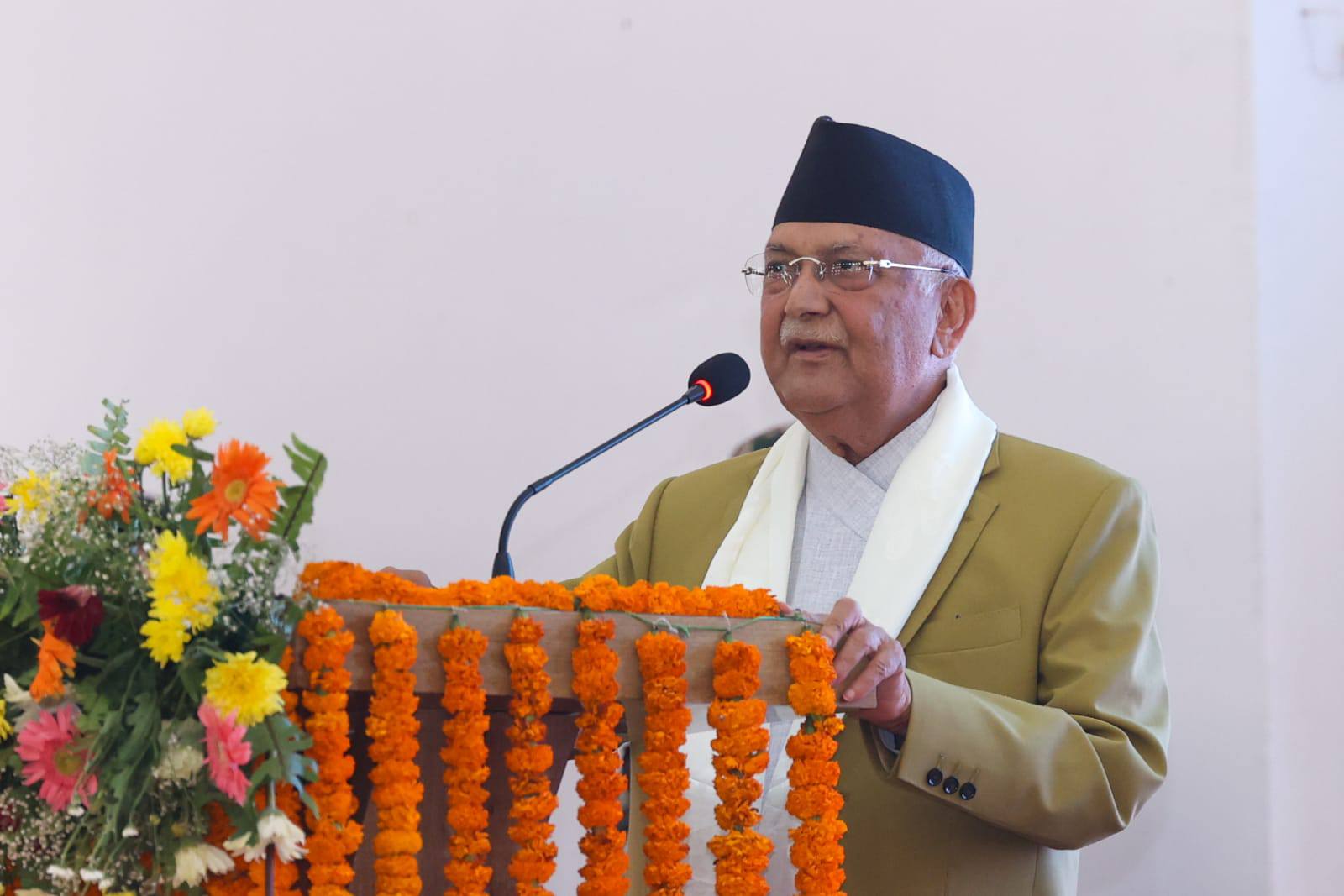 बुद्धका विचारलाई संसारभर अघि बढाउने बेला आयो: ओली