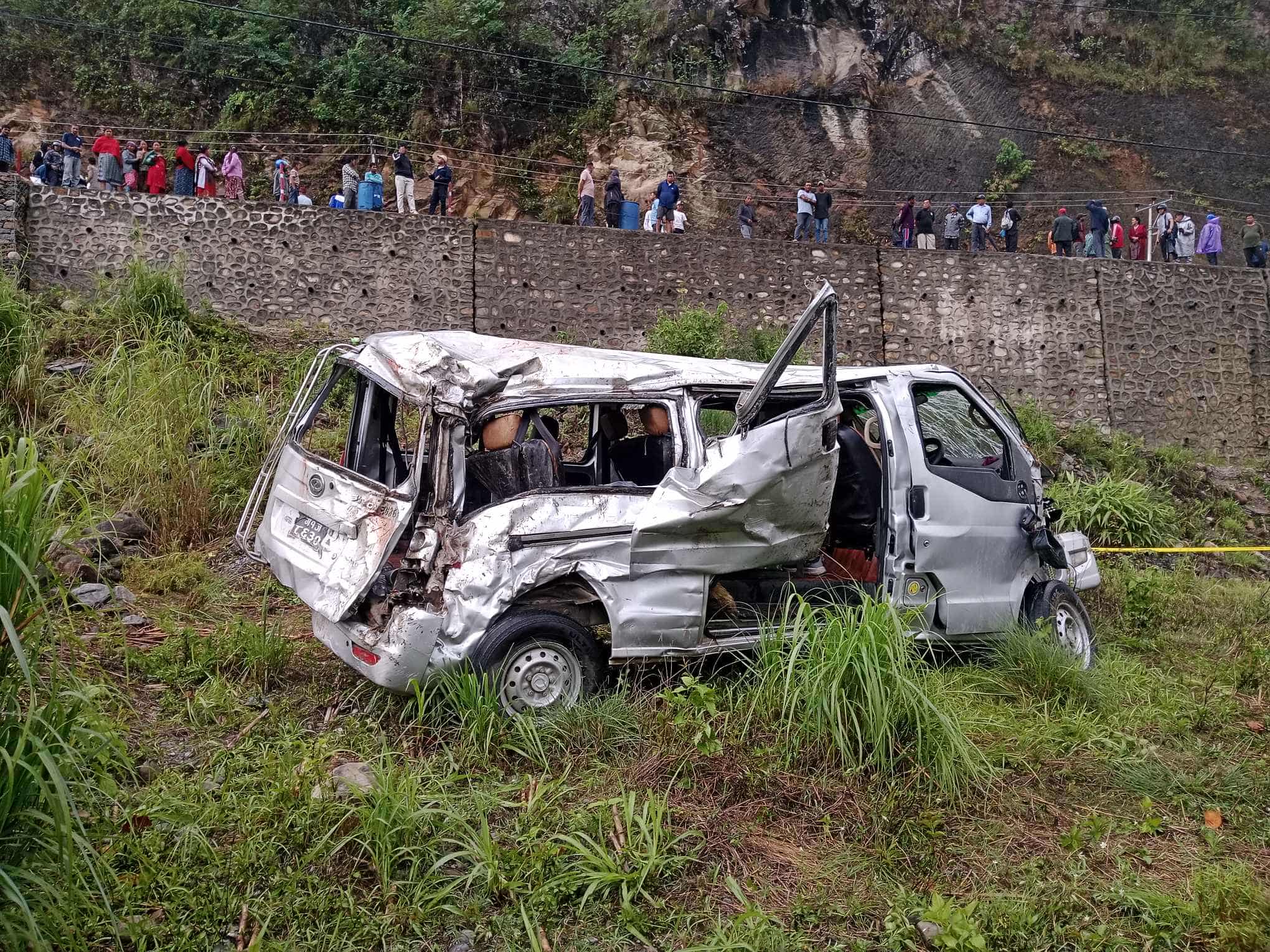 पोखराको लामेआहाल दुर्घटनामा तीन जनाको मृत्यु