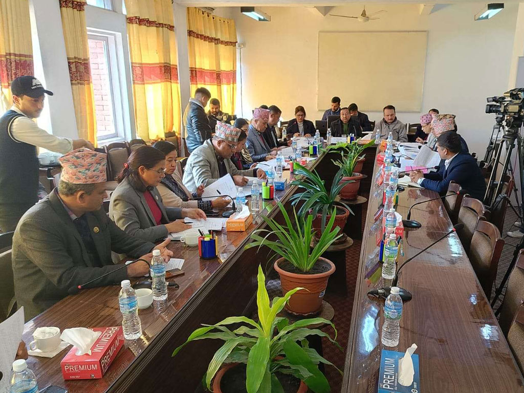 आज चार संसदीय समितिका बैठक बस्दै