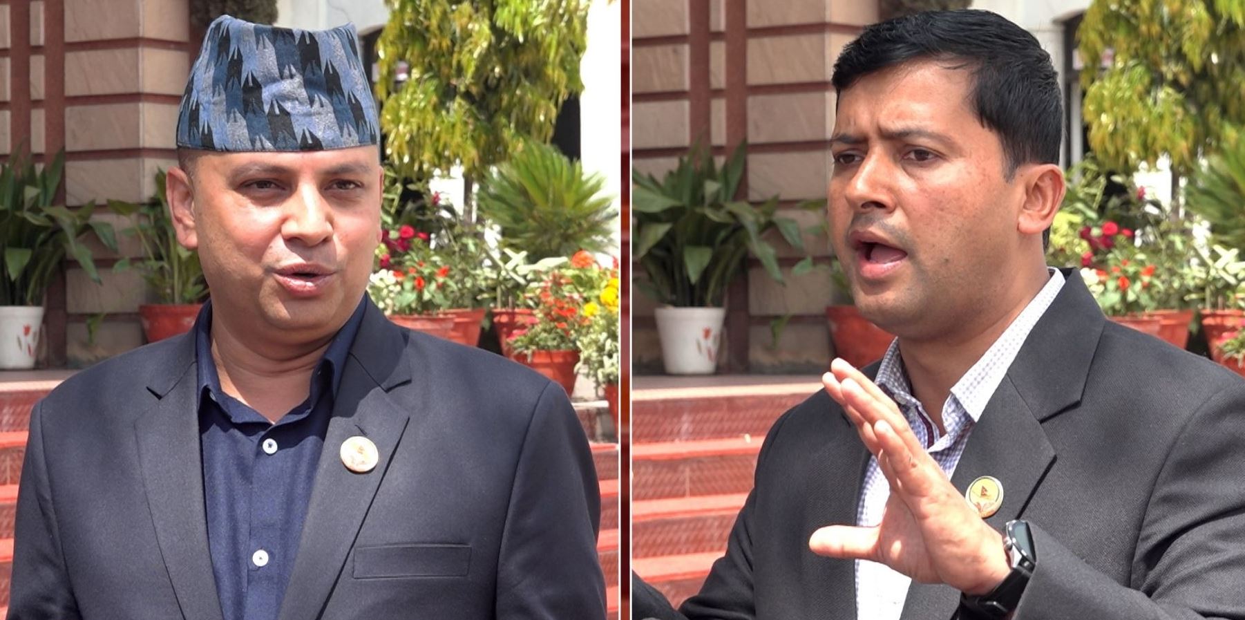 संसदबाहिर सत्तापक्षले गृहमन्त्रीको बचाउँ गर्दा प्रतिपक्षले उठाए कार्यशैलीप्रति प्रश्न