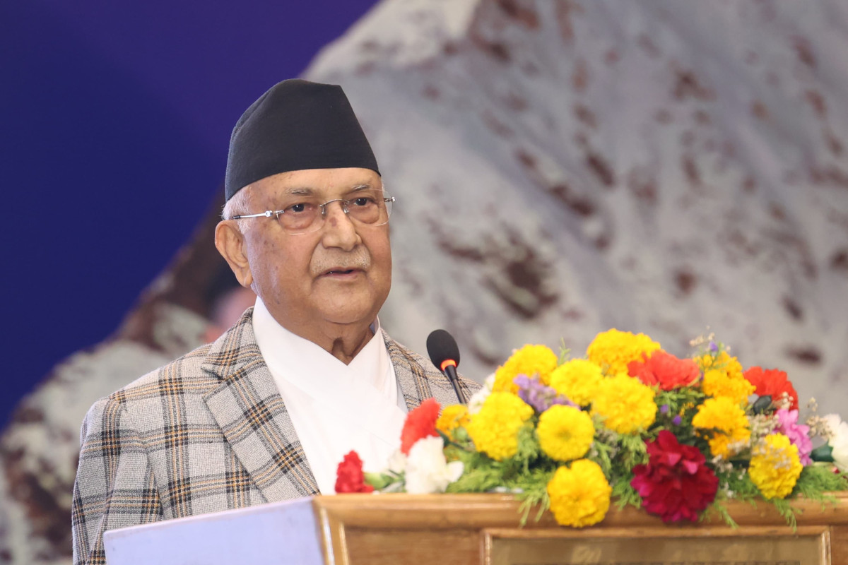 सगरमाथालाई सफा राख्ने प्रयासलाई निरन्तरता दिनुपर्छ : प्रधानमन्त्री ओली