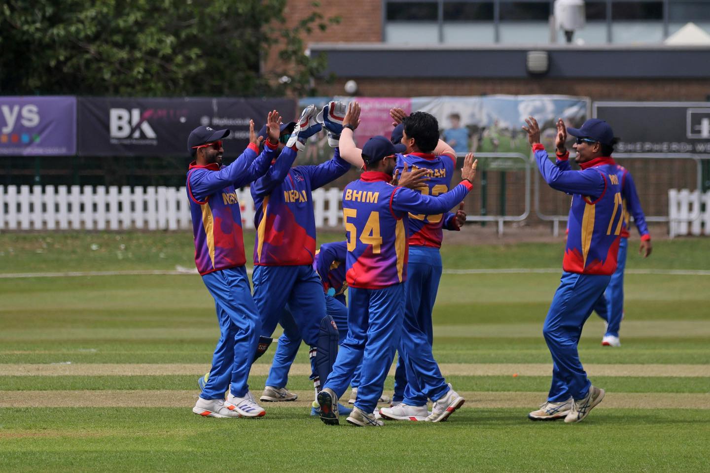 नेदरल्यान्ड्सले नेपाललाई दियो दुई सय २६ रनको लक्ष्य