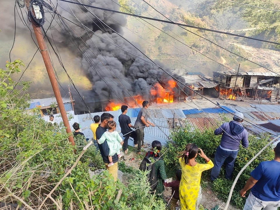 बाम्का बजार आगलागी घटना : पीडितलाई राहत उपलब्ध गराउन सरकारसँग माग