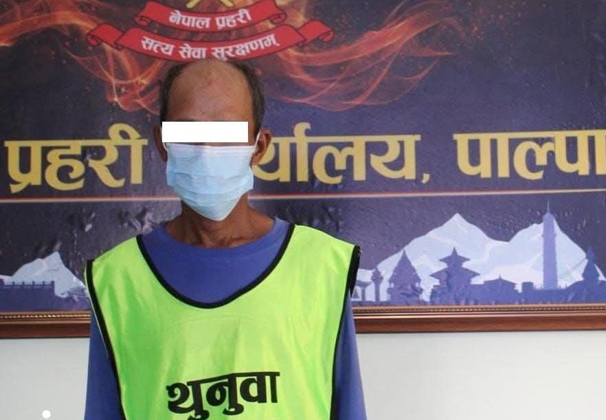 पाल्पामा भतिजाकाे हत्या गरी फरार रहेका काका पक्राउ