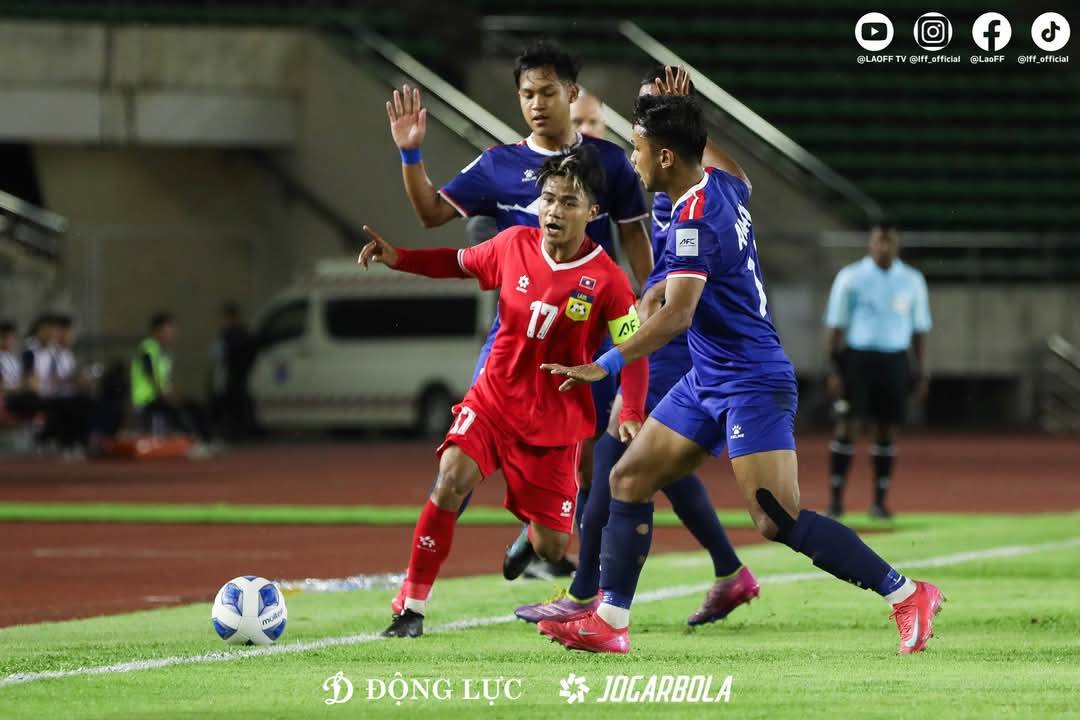 नेपाल लाओससँग पराजित