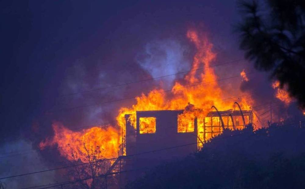 हुम्लाको उनापानीमा आगलागीबाट ८ घर नष्ट