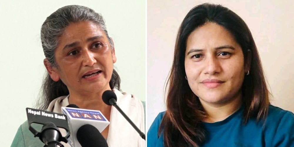 एमालेले गर्यो बिन्दा पाण्डे र उषाकिरण तिम्सिनाको निलम्बन फुकुवा